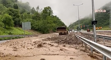 Trabzon'da Heyelan Felaketi